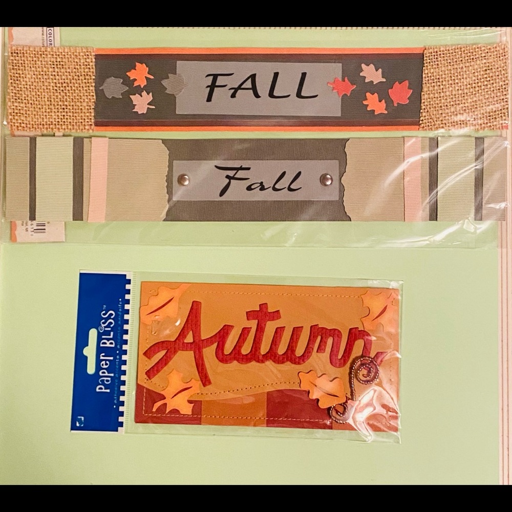 3 Large Scrapbook Title Borders